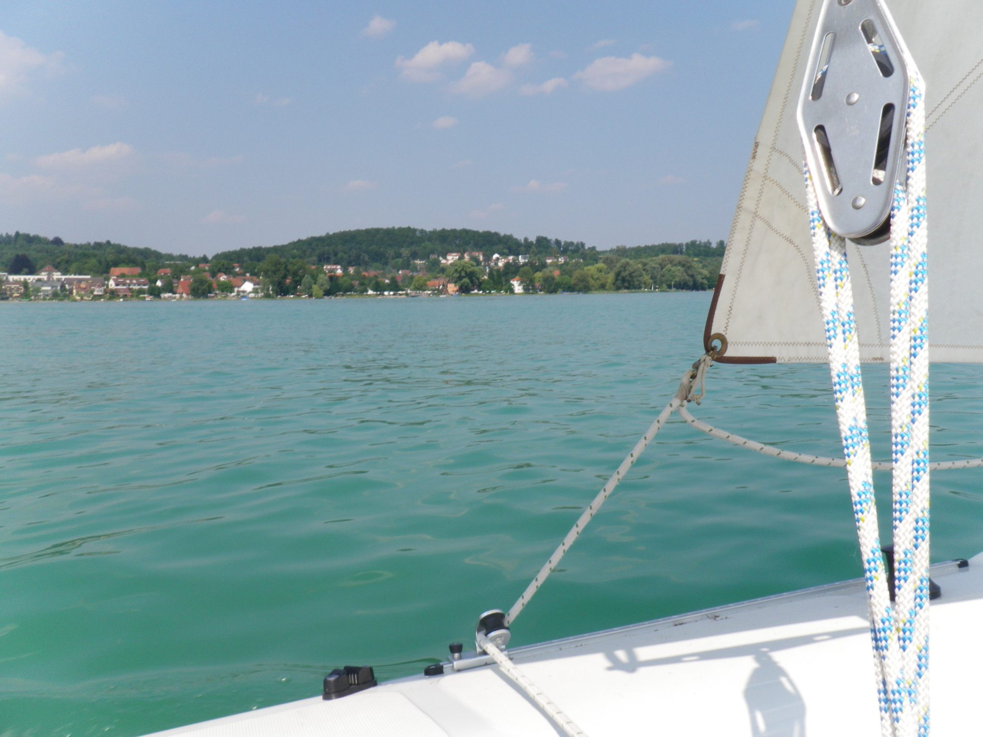 Blick vom Garten auf den Überlinger See